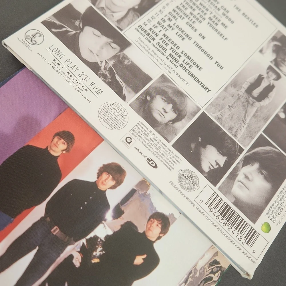 THE BEATLES RUBBER SOUL Apple/Parlophone CD REMASTER 2009 MINT CONDITION - Picture 11 of 17